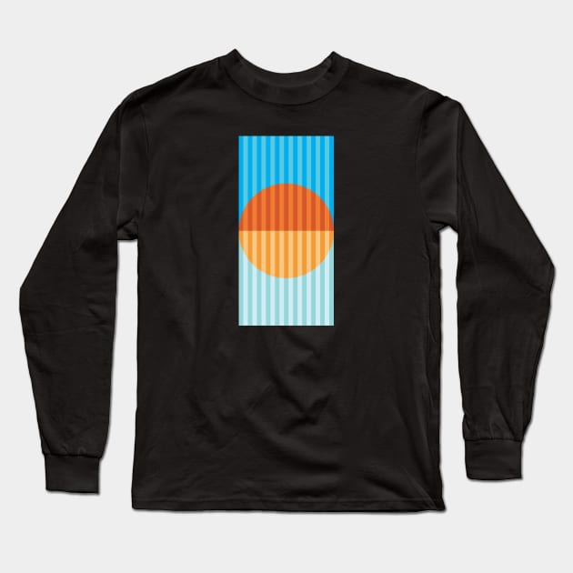 SUNSET PHASE Long Sleeve T-Shirt by encip